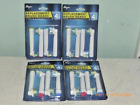 4 Pack of 4 Alayna Replacement Brush Heads Oral B Compatible Deep Clean Total 16