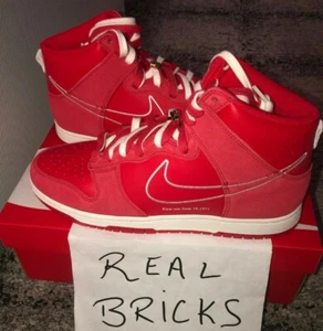 Nike Dunk High Hi SE First Use University Red Sail DH0960-600 Mens 11.5 Women 13 - Picture 1 of 5