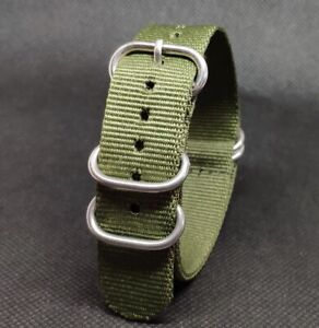 Military Nato Style Nylon Strap Strong Zulu Watch Band 20mm