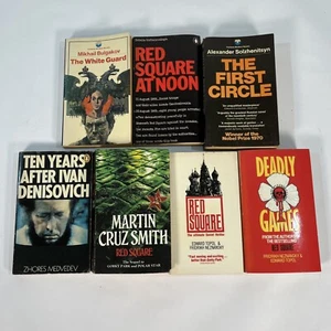 Russian Political Literature Bundle x7 Red Square First Circle Used - Picture 1 of 17