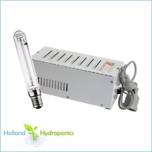 400W HPS MAGNETIC BALLAST + HPS Flowering Lamp Hydroponics Grow Room Light Combo - Picture 1 of 4
