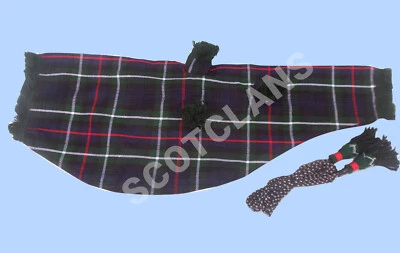 Cubierta de bolsa de aire Scottish Highland y cordón Mackenzie tartán 30"" x 12 Foto 1 de 3
