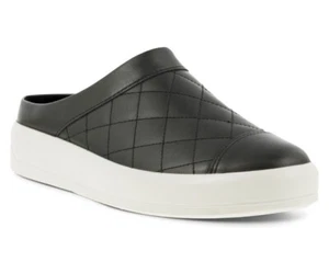 NUEVAS EN CAJA Zapatillas de Cuero Acolchado Suave 9 Mula EE. UU. 10-10.5/41 Sombra Oscura Metálica - Imagen 1 de 16