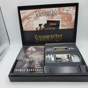 Schlinders List Limited Edition Box Set:VHS Tapes ,Music CD, Books New Open Box  - Picture 1 of 12