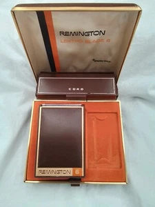 CUSTODIA RASOIO ELETTRICO REMINGTON LEKTRO BLADE 6 VINTAGE 1969 FUNZIONANTE SPERRY RAND - Foto 1 di 17