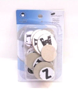 Chipboard Letters Alphabet Scrapbook Crafts Pack of 36 NEW - Picture 1 of 2