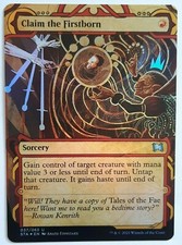 MTG Strixhaven: Mystical Archive CLAIM THE FIRST BORN 037/063 U FOIL M/NM