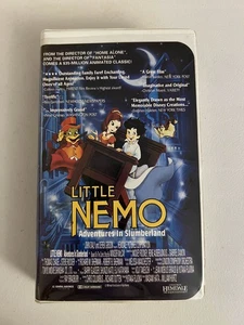 Little Nemo Adventures in Sumberland VHS Tape Movie Animated Children's - Picture 1 of 3