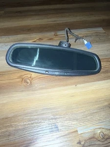 FACTORY OEM 96 97 98 99 00 JAGUAR XJ6 XJ8 XK8 R AUTO DIM REAR VIEW MIRROR - Picture 1 of 4