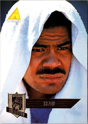 1995 Pinnacle Club Collection Junior Seau #218 San Diego Chargers Football Card - Image 1 of 2