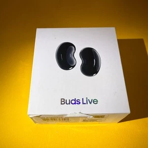 Samsung Galaxy Buds Live Wireless Earbuds Noise Cancelling - Black - Photo 1 sur 4