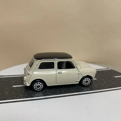 Motor Max #6017 Austin Morris Mini Cooper Light Brown Beige w/Black Roof 1:64 NM - Image 1 of 4
