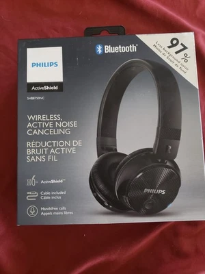 Phillips Bluetooth Wireless Noise Canceling Headset in Sealed Package - Image 1 of 4