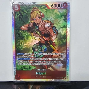 Juego de Cartas One Piece OP11-010 Hibari SR Inglés A Fist of Divine Speed - Imagen 1 de 1