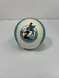 Florida Marlins Teal/White Rare Billy The Marlin FotoBall Mint Condition VTG - Picture 1 of 8