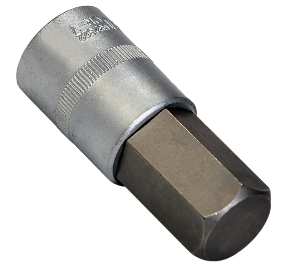 24 mm Innensechskant Steckschlüssel-Einsatz für INBUS® Schrauben 1/2" CV Stahl - Bild 1 von 1