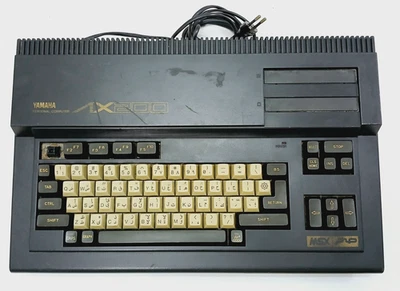 Personal computer vintage Yamaha AX-200M MSX - solo per ricambi - GUARDA VIDEO - Immagine 1 di 4