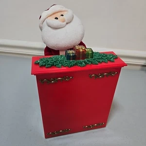 Klavier spielender animierter Weihnachtsmann Markenlos getestet - siehe Beschreibung  - Bild 1 von 8