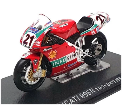 Ixo / Altaya 1/24 Scale 9522 - Ducati 996R Motorbike Troy Bayliss 2001 - Image 1 of 4