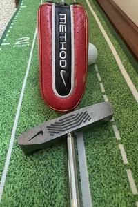 NIKE METHOD MIDNIGHT 007 35” Center Shaft Putter W/new Ping Grip and Headcover - Picture 1 of 9
