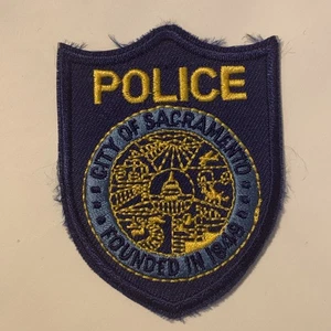 CITY OF SACRAMENTO POLICE DEPARTMENT PATCH KLEINERE GRÖSSE SIEHE FOTOS - Bild 1 von 4