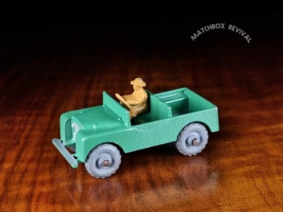 Vintage Lesney Matchbox No.12a Land Rover  — 第 1/4 张图片