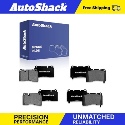 Front Rear Ceramic Brake Pad Set for 2015 Chevrolet Corvette Foto 1 de 4