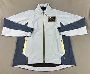 FootJoy Golf Rain Jacket Hydro Tour Large Slate Navy Nylon NWT MSRP $325 - Picture 1 of 8