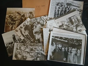 Unique Collection of Original Press Photographs of Fidel Castro (22 Units) - Picture 1 of 9