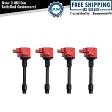 Performance 4pc Ignition Coil Set for Honda Accord Civic 2.0L Fit 1.5L New