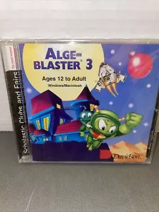 Davidson Alge-Blaster 3 Ages 12 to Adult Windows/Mac CD-ROM New Sealed! - Picture 1 of 13