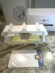 Franklin Mint 1956 Ford Thunderbird Yellow LE # 772 - Picture 1 of 12