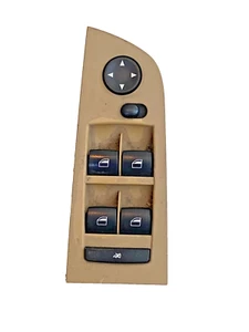 08-11 BMW 328i 335i 335xi E90 Left Driver  Master Window Switch OEM Tan beige - Picture 1 of 3