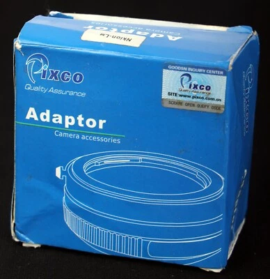 Pixco Nikon F to Leica M Mount Adapter - Mint in Box! - Image 1 of 4