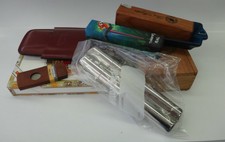 Collection of Cigar Boxes, Cases, Cutter, and Ash Tray (9 Piece Lot)