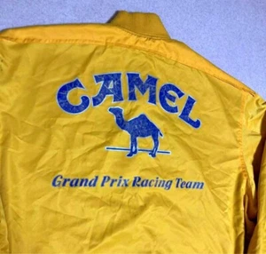 Camel Formula 1 Grand Prix Team Reversible Jacket Size M Japan Vintage 90's - Picture 1 of 20