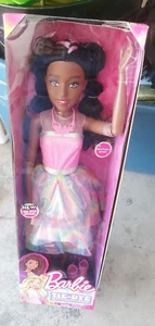 Just Play Barbie 28-inch Tie Dye Style Best Fashion Friend, Dark Brown Hair - Picture 1 of 2