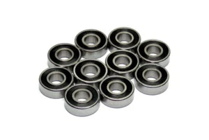 RCS RC Model Chrome Steel 696-2RS Bearing (6x15x5mm, 10pcs) CS638 - Picture 1 of 1