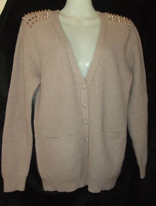  YOU YOU WESTE GR. M (oder FR40- EU38) BEIGE AUS KASCHMIR+WOLLE+ANGORA  - Bild 1 von 4