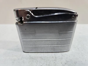 Accendino Ronson ADONIS tono argento 7430/26 vintage funzionante - Foto 1 di 7