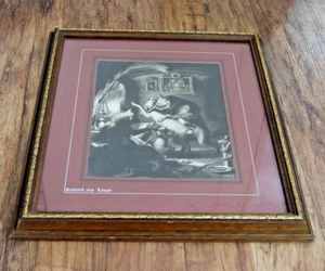 Antique Victorian Etching Illustration Reynard Fox Heinrich Leutemann C19th - Picture 1 of 11
