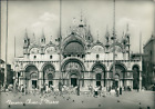 Venezia, Chiesa San Marco  Vintage silver print. Italy. Postcard paper. Vera Fot