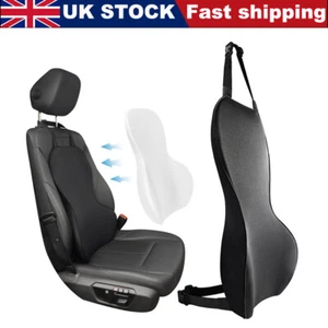 Memory Foam Car Seat Lumbar Support Driver Back Cushion Pressure Relief Pillow - Picture 1 of 12