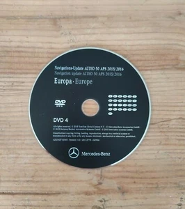 DVD Mercedes Navigation AUDIO 50 NTG4 DEUTSCHLAND OSTEUROPA 2015/2016 W212 W207 - Bild 1 von 4
