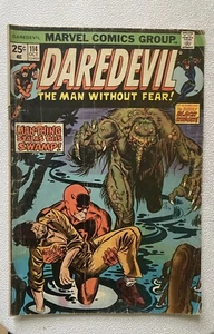 Daredevil #114 Marvel Comics 1974 Man-Thing Stalks The Sumamp! GLADIATOR - Bild 1 von 2