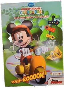 Disney Mickey Mouse and Friends großes lustiges Malbuch "Vah-rooooom!" NEU - Bild 1 von 2