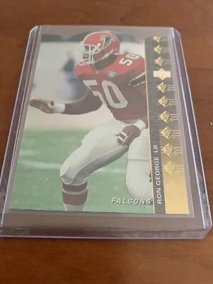 1994 SP Die Cuts Atlanta Falcons Football Card #187 Ron George - Image 1 of 2