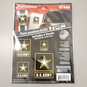 U.S. Army Auto Decals Bumper Sticker Window Laptop Car Phone Decal NIP - Picture 1 of 4
