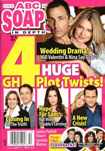 ABC Soaps In Depth Magazine October 21 2019 James Patrick Stuart Cynthia Watros - Picture 1 of 2