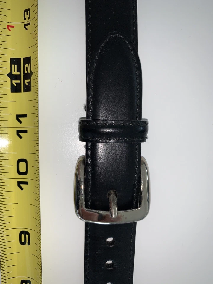 Dolce & Gabbana Black Monogram Logo Buckle Belt Size 90 cm/36 in  - Image 1 of 4